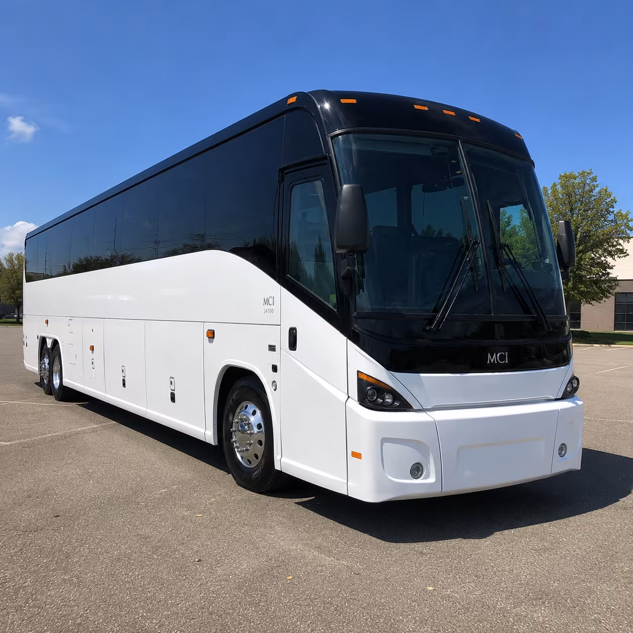 40-56 Passenger Charter Bus Exterior