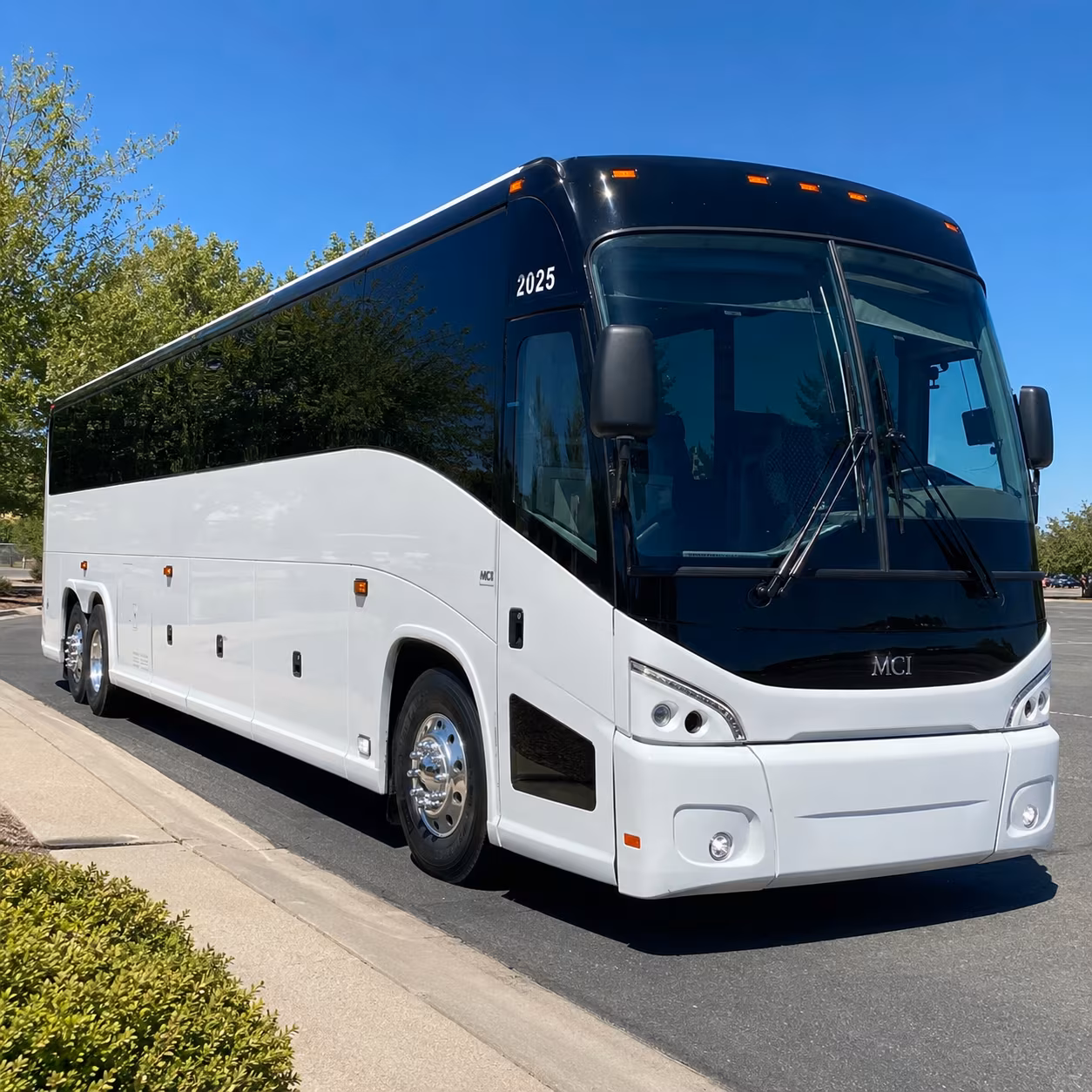 Miramar Corporate Transportation party bus exterior