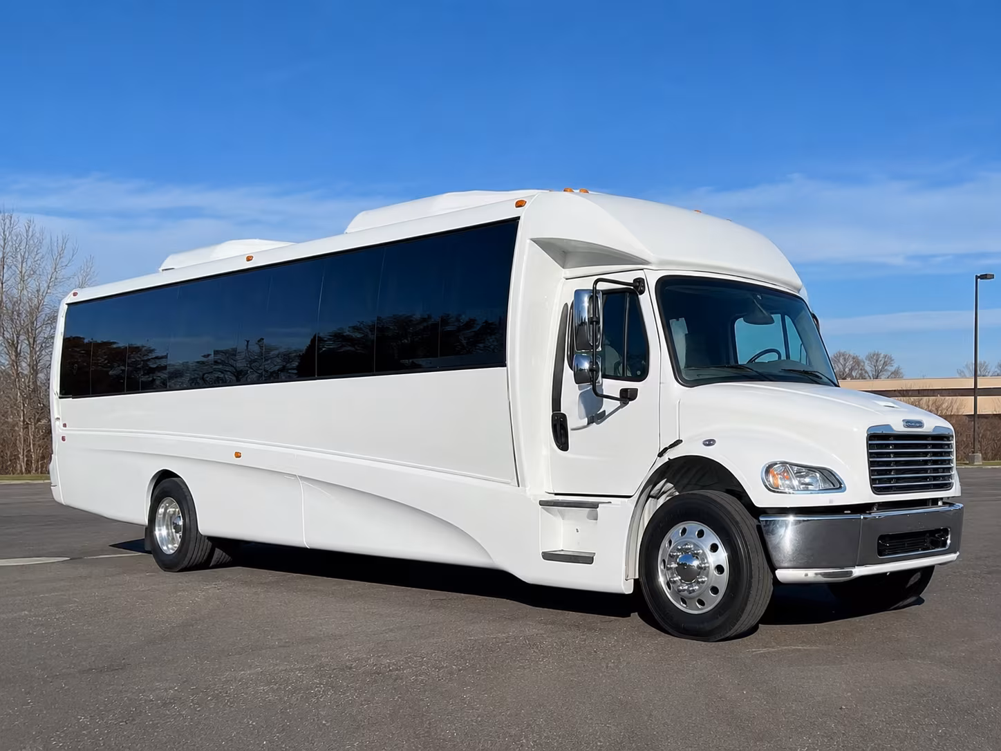 Miramar Private Event Transportation party bus exterior