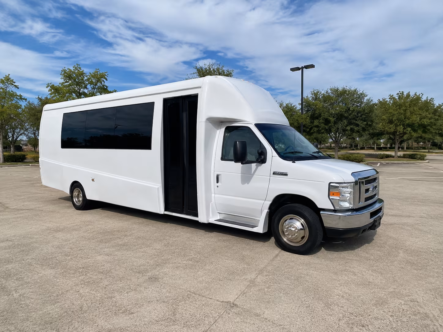 Miramar Prom & Homecoming Transportation party bus exterior