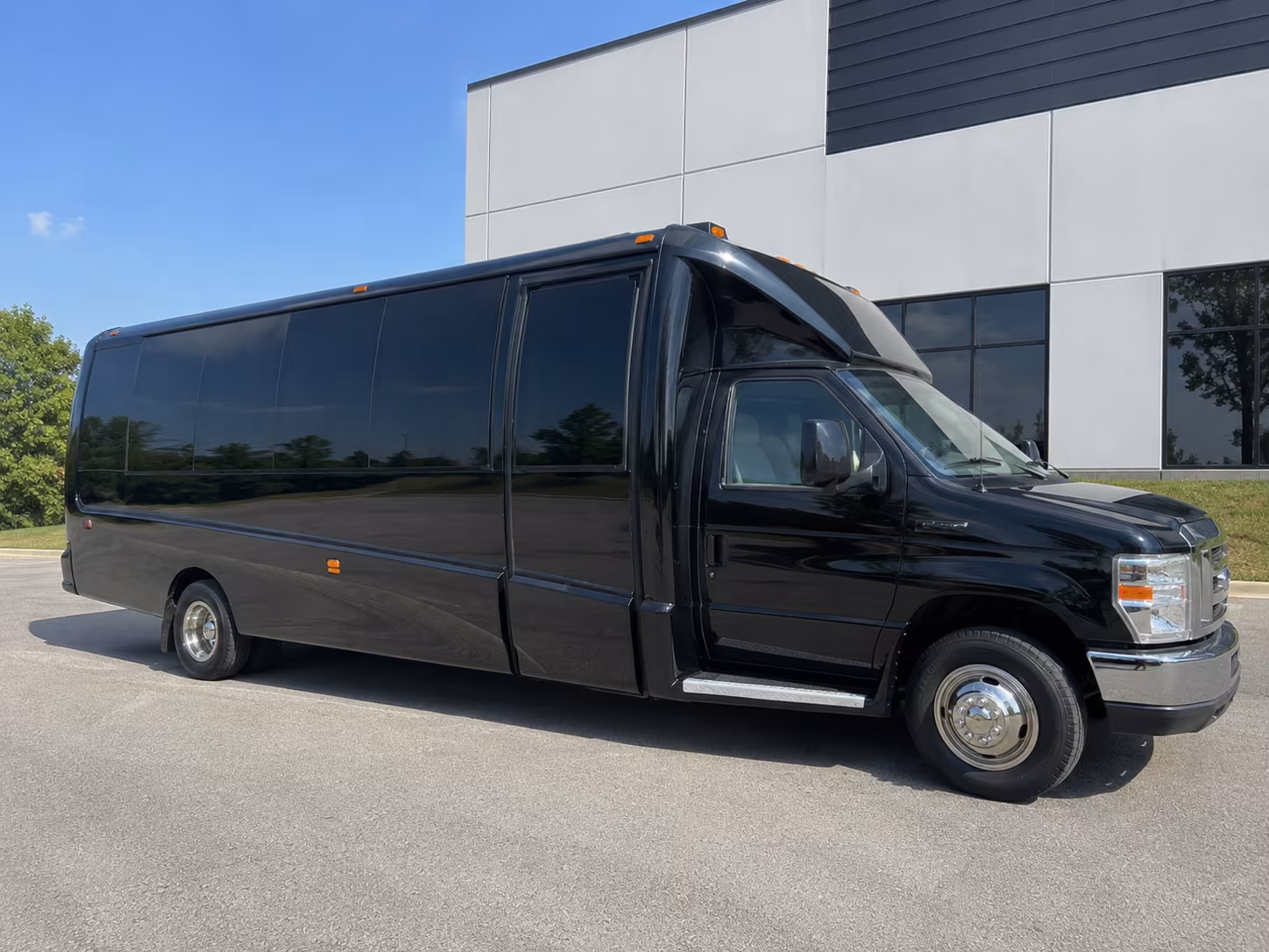 Miramar Prom & Homecoming Transportation party bus exterior