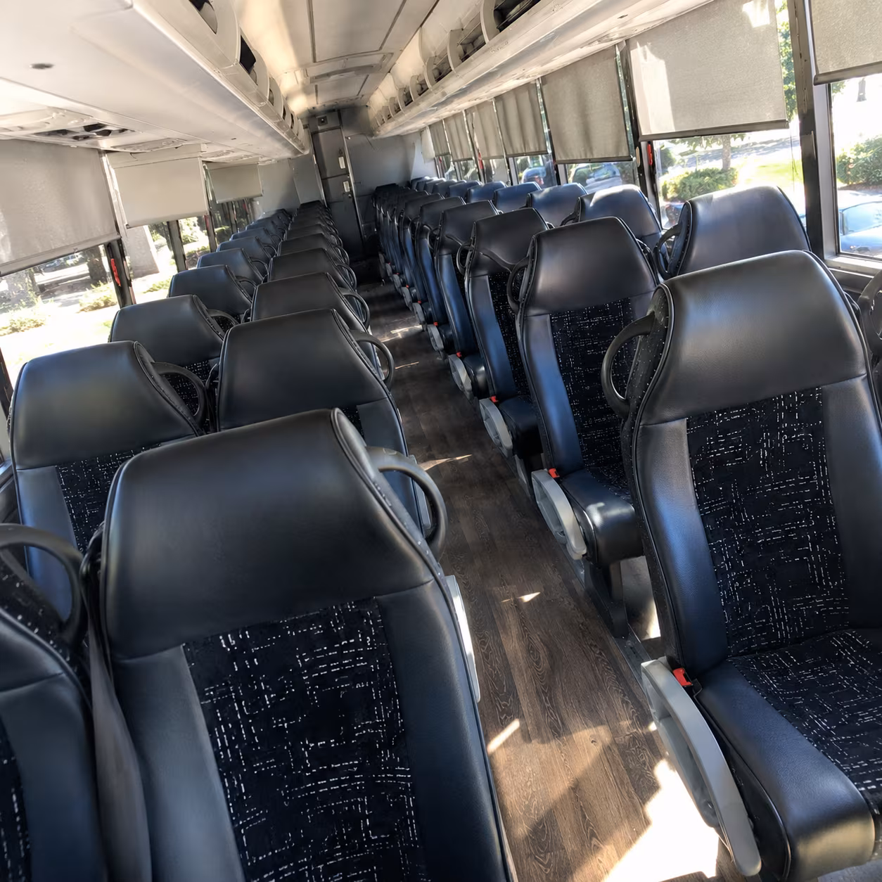 Miramar School Event Transportation party bus exterior