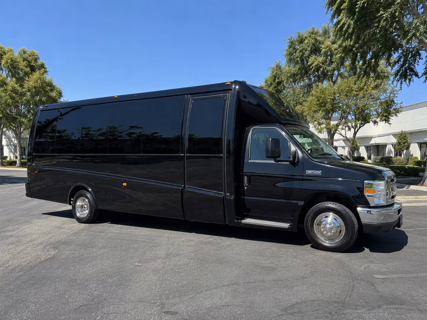 Miramar Sporting Event Transportation party bus exterior