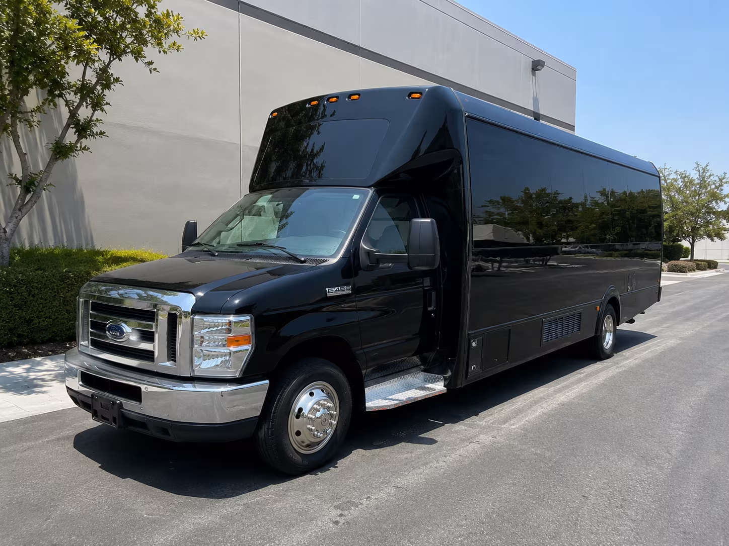Miramar Sporting Event Transportation party bus exterior