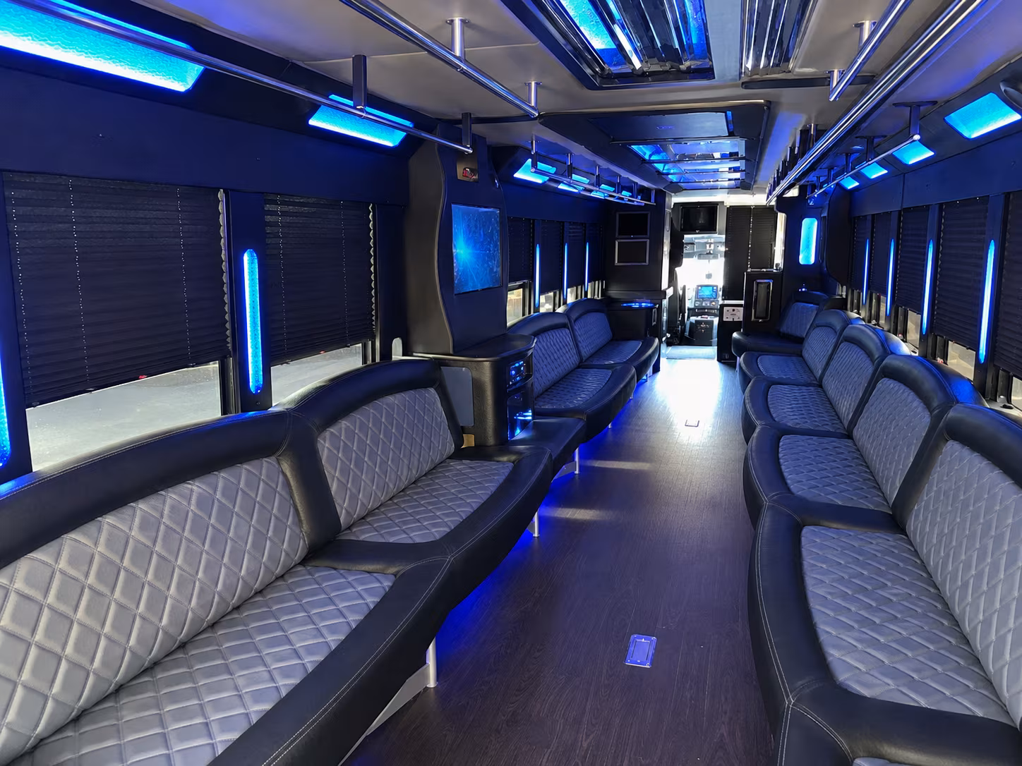 Miramar Sporting Event Transportation onboard seating