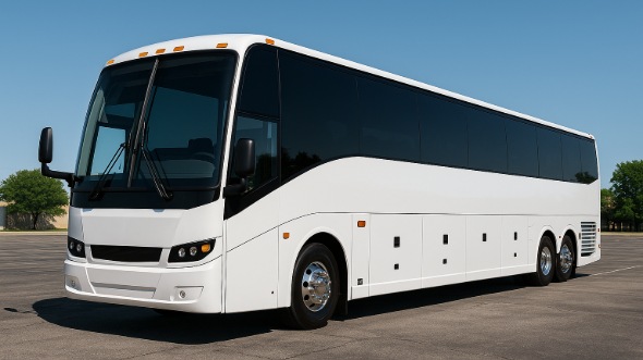 Exterior of Charter Bus Company Weston's 40 Passenger Party Bus in Weston