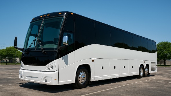 Exterior of Charter Bus Company Pembroke Pines's 50 Passenger Party Bus in Pembroke Pines